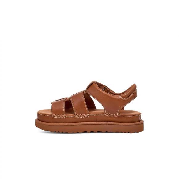 NEW UGG women's goldenstar strap sandal in tan - Picture 3 of 6